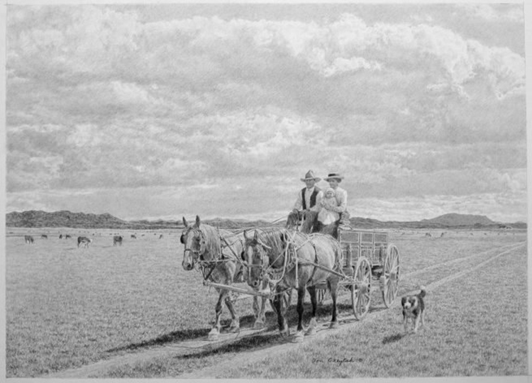 Heading to Town